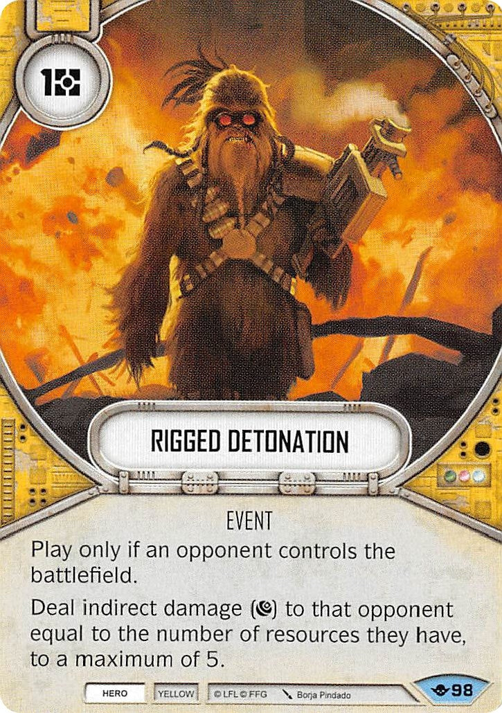 Image for Rigged Detonation (Way of the Force) (98) - Star Wars: Destiny