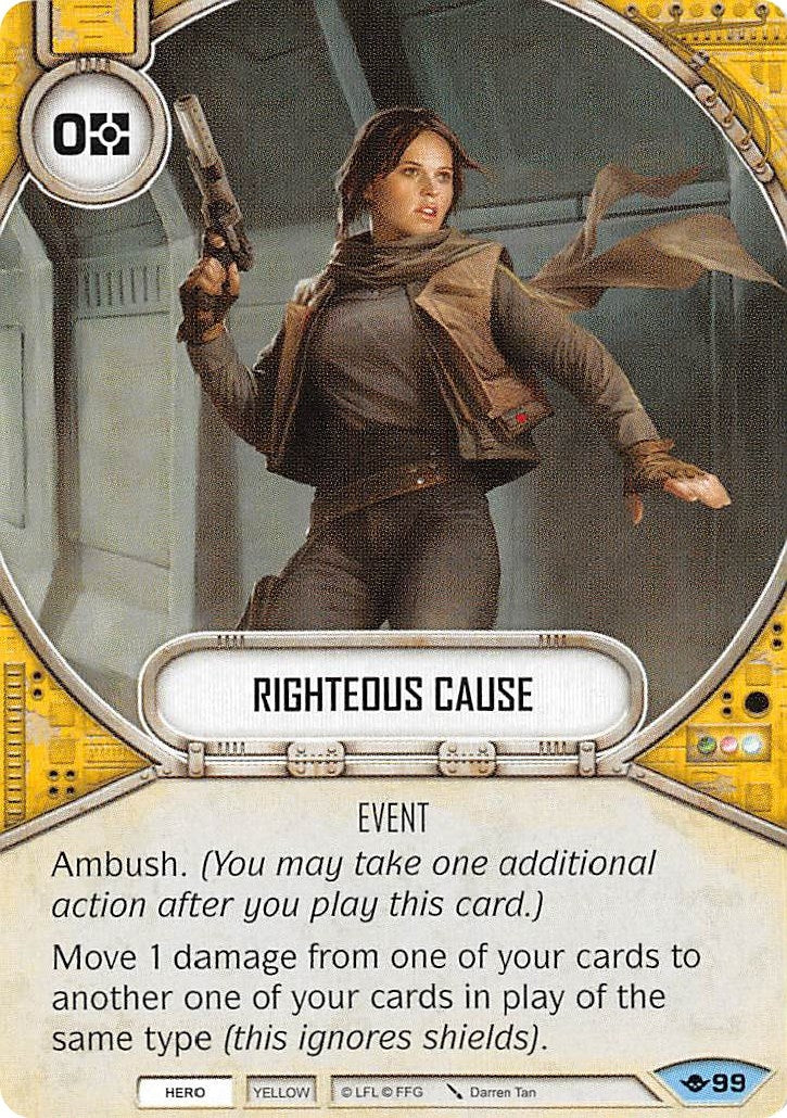 Image for Righteous Cause (Way of the Force) (99) - Star Wars: Destiny