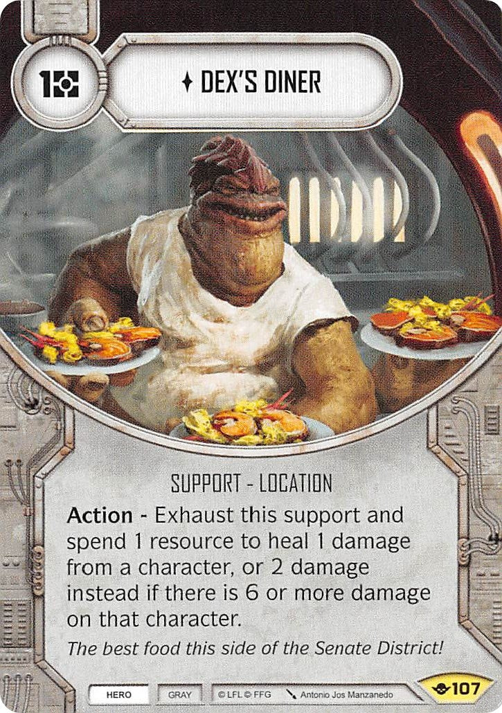 Image for Dex's Diner (Way of the Force) (107) - Star Wars: Destiny