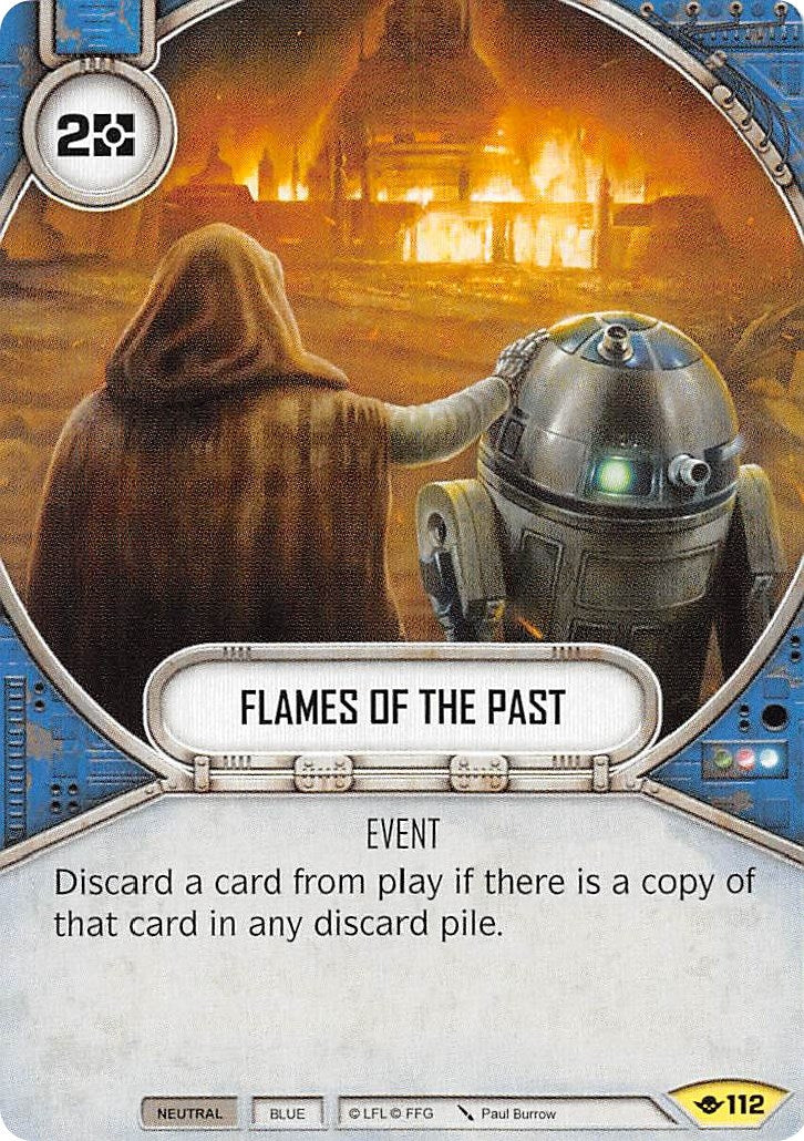 Image for Flames of the Past (Way of the Force) (112) - Star Wars: Destiny