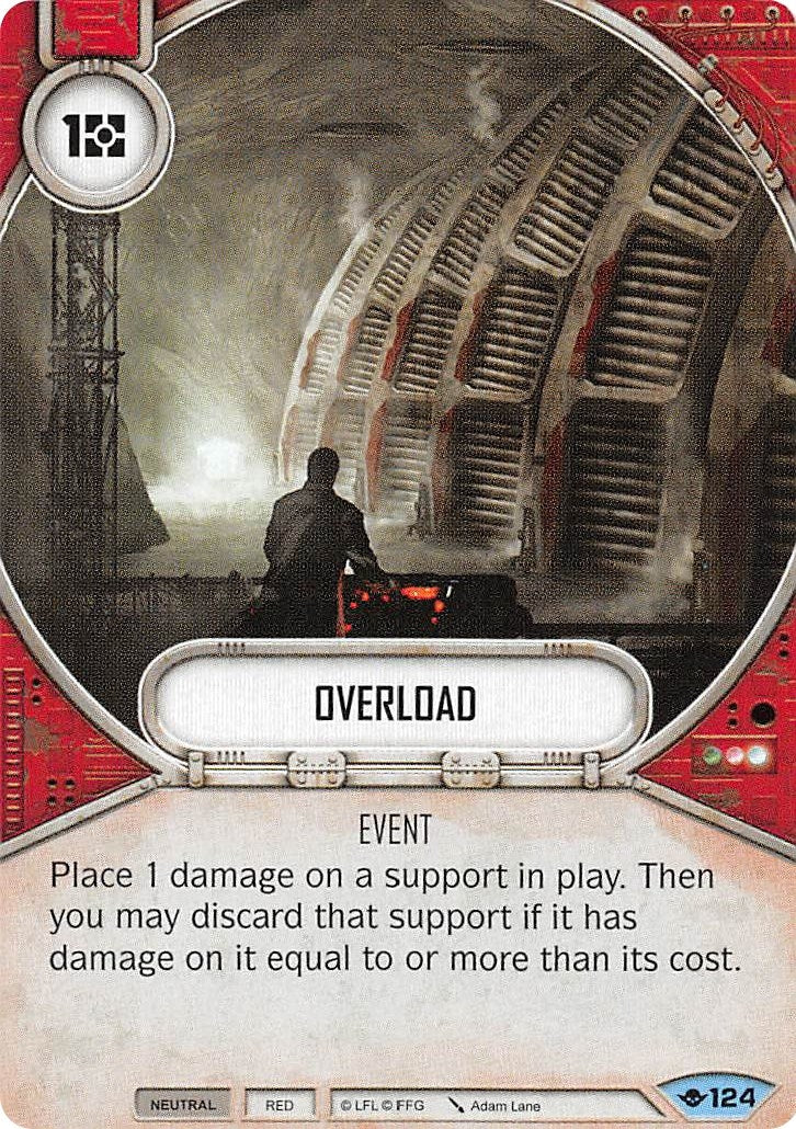 Image for Overload (Way of the Force) (124) - Star Wars: Destiny