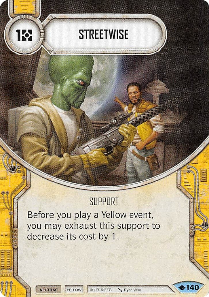 Image for Streetwise (Way of the Force) (140) - Star Wars: Destiny