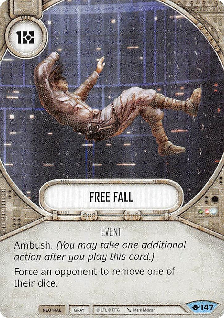 Image for Free Fall (Way of the Force) (147) - Star Wars: Destiny