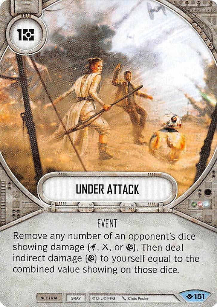 Image for Under Attack (Way of the Force) (151) - Star Wars: Destiny