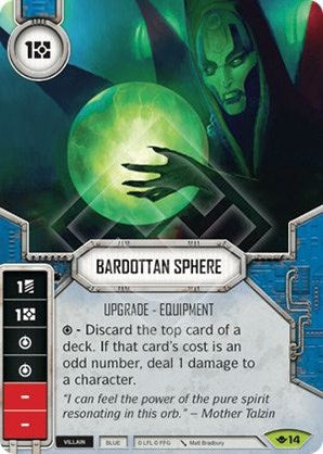 Image for Bardottan Sphere (Way of the Force) (14) - Star Wars: Destiny