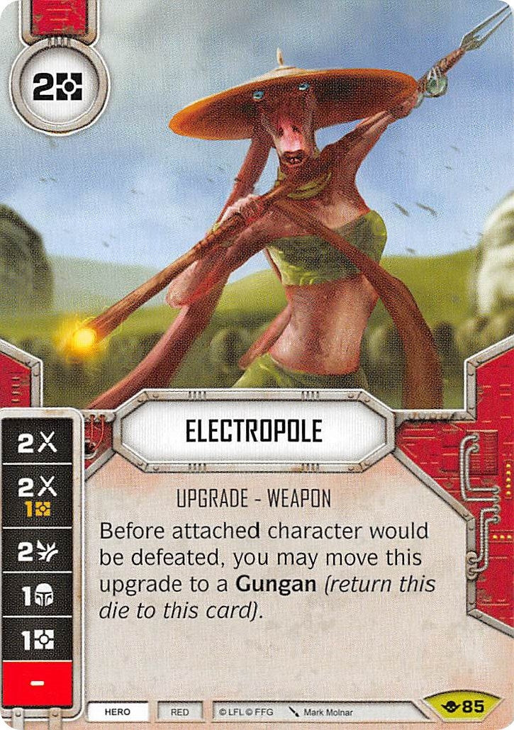 Image for Electropole (Card Only) (Way of the Force) (85) - Star Wars: Destiny