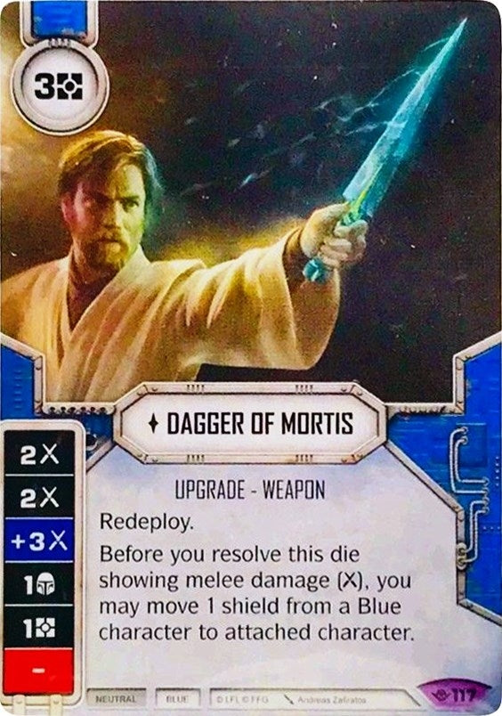Image for Dagger of Mortis (Card Only) (Way of the Force) (117) - Star Wars: Destiny
