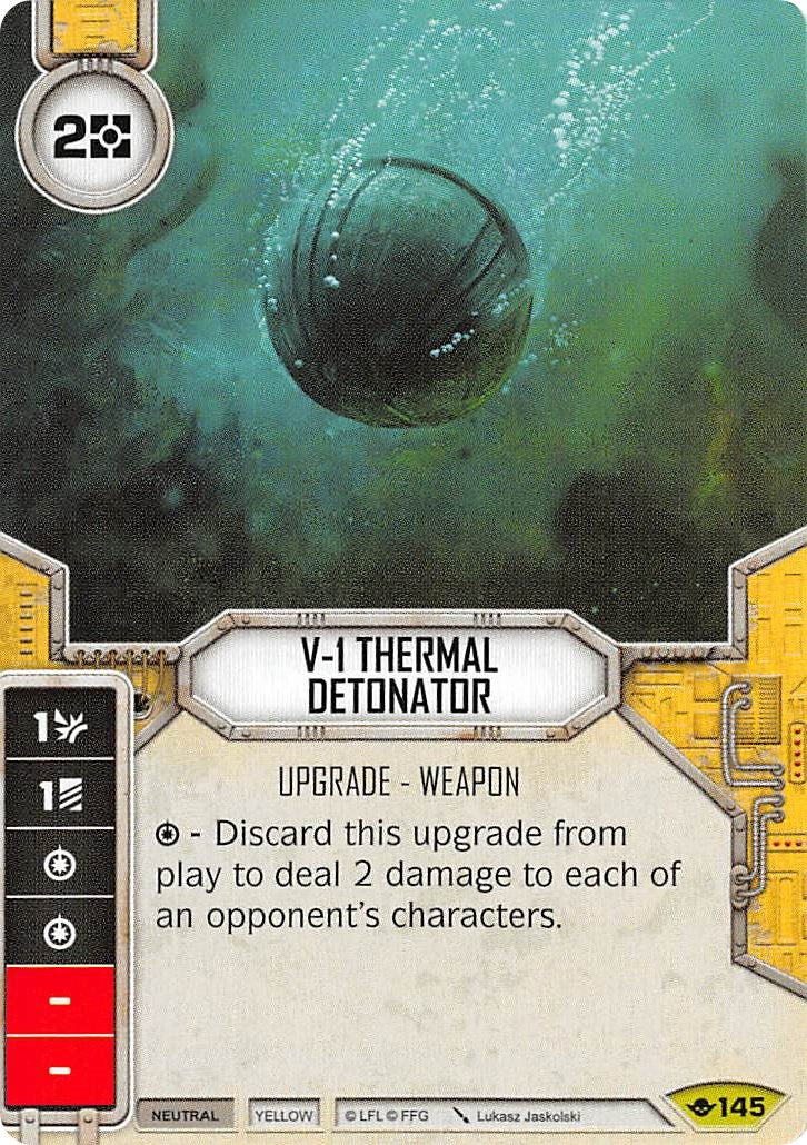 Image for V-1 Thermal Detonator (Way of the Force) (145) - Star Wars: Destiny