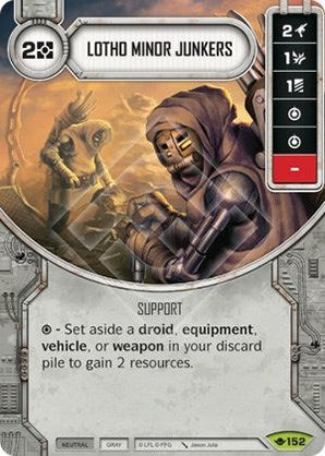 Image for Lotho Minor Junkers (Way of the Force) (152) - Star Wars: Destiny