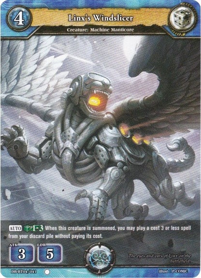 Image for Linx's Windslicer (Surge of Titans) (DB-BT04/041) - Dragoborne