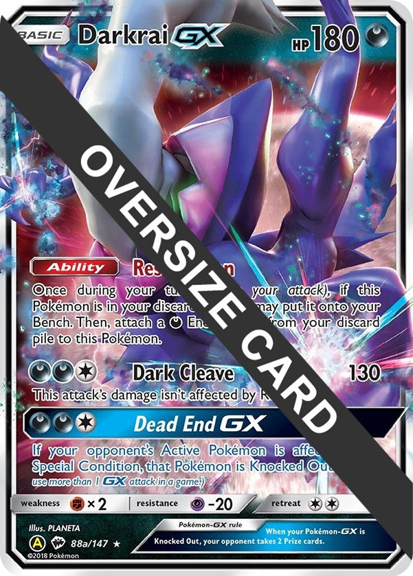 Image for Darkrai GX - 88a/147 (Jumbo Cards) (088a/147) - Pokemon