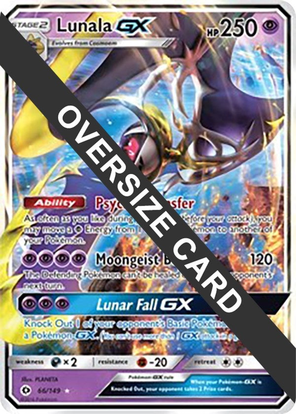 Image for Lunala GX (Jumbo Cards) (066/149) - Pokemon