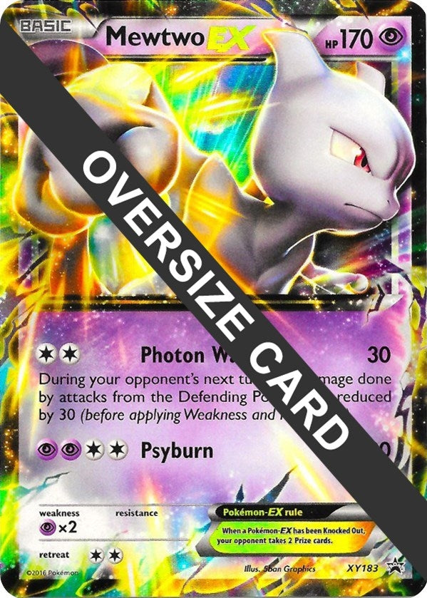 Image for Mewtwo EX - XY183 (Jumbo Cards) (XY183) - Pokemon
