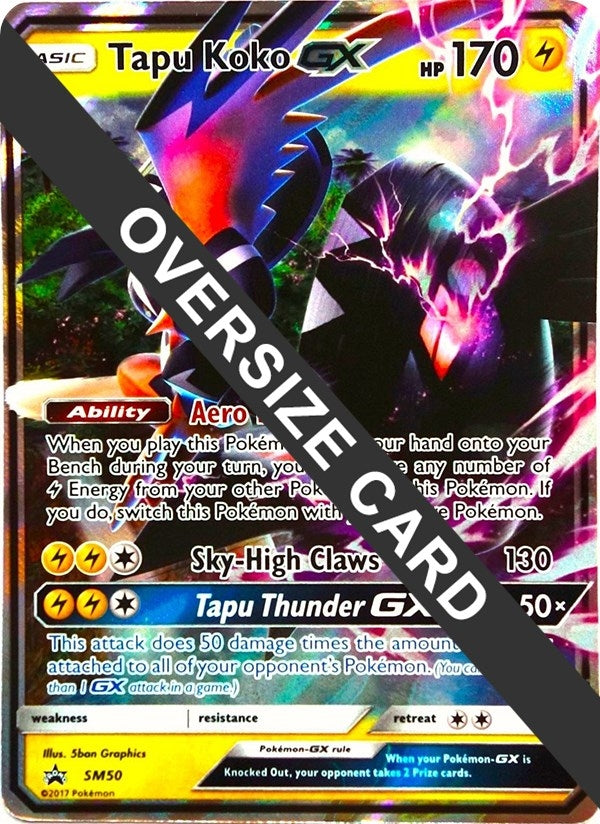 Image for Tapu Koko GX - SM50 (Jumbo Cards) (SM50) - Pokemon