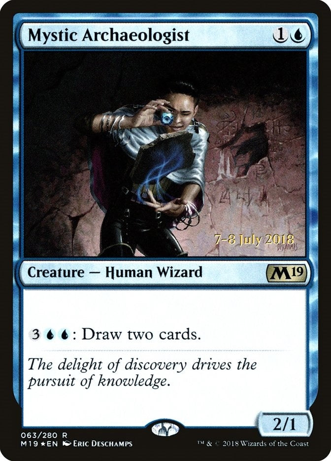 Image for Mystic Archaeologist (Prerelease Cards) (63) - Magic: The Gathering