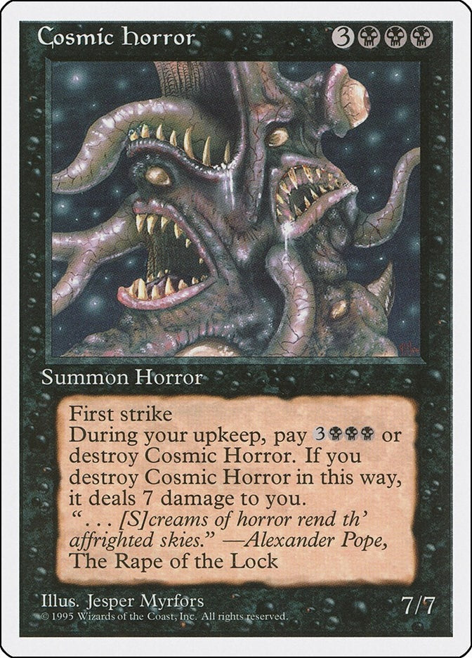 Image for Cosmic Horror (Fourth Edition) - Magic: The Gathering