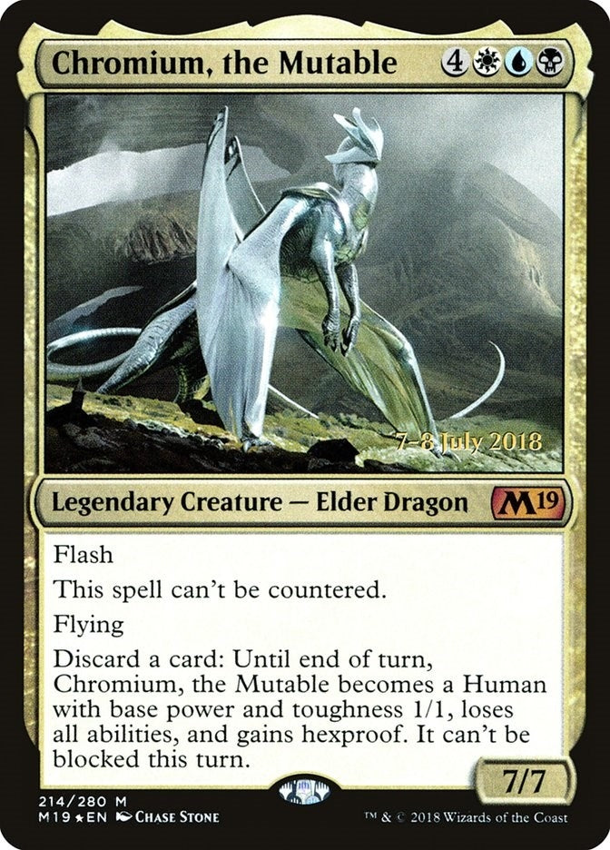 Image for Chromium, the Mutable (Prerelease Cards) (214) - Magic: The Gathering