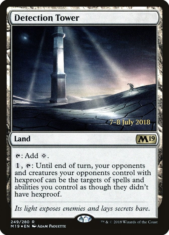 Image for Detection Tower (Prerelease Cards) (249) - Magic: The Gathering