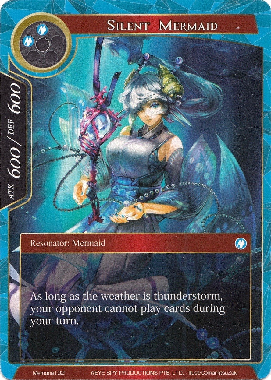 Image for Silent Mermaid (Alice Origin Memoria Cards) (Memoria102) - Force of Will