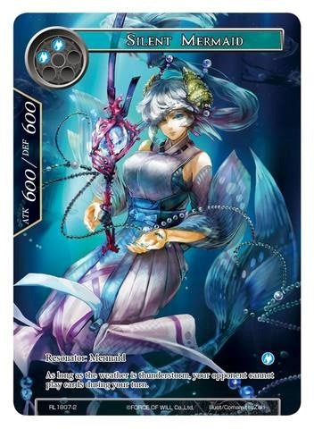 Image for Silent Mermaid (Promo Cards) (RL1807-2) - Force of Will