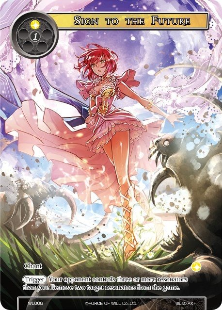 Image for Sign to the Future (Promo Cards) (WL008) - Force of Will