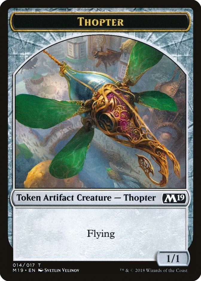 Image for Thopter Token (Core Set 2019) (14) - Magic: The Gathering