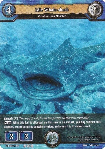 Image for Idle Whale-shark (Surge of Titans) (DB-BT04/037) - Dragoborne