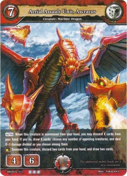 Image for Aerial Assault Unit, Ascraeus (Surge of Titans) (DB-BT04/051) - Dragoborne