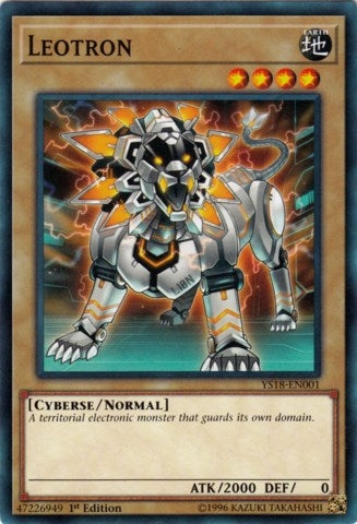 Image for Leotron (Starter Deck: Codebreaker) (YS18-EN001) - YuGiOh