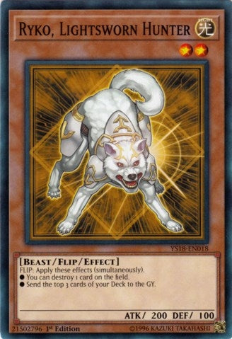 Image for Ryko, Lightsworn Hunter (Starter Deck: Codebreaker) (YS18-EN018) - YuGiOh