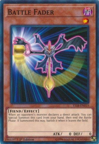 Image for Battle Fader (Starter Deck: Codebreaker) (YS18-EN019) - YuGiOh