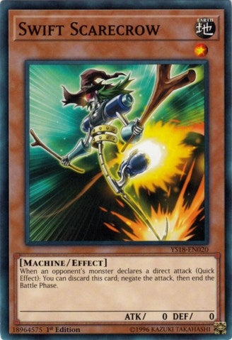 Image for Swift Scarecrow (Starter Deck: Codebreaker) (YS18-EN020) - YuGiOh