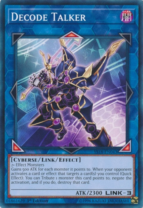 Image for Decode Talker (Starter Deck: Codebreaker) (YS18-EN043) - YuGiOh