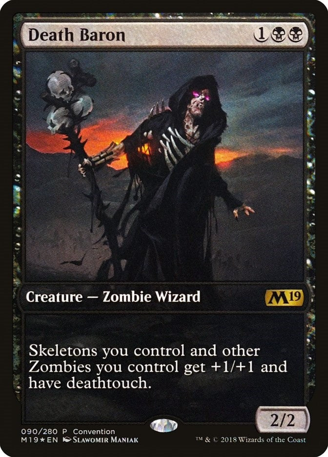 Image for Death Baron (2018 Convention Promo) (Media Promos) (90) - Magic: The Gathering
