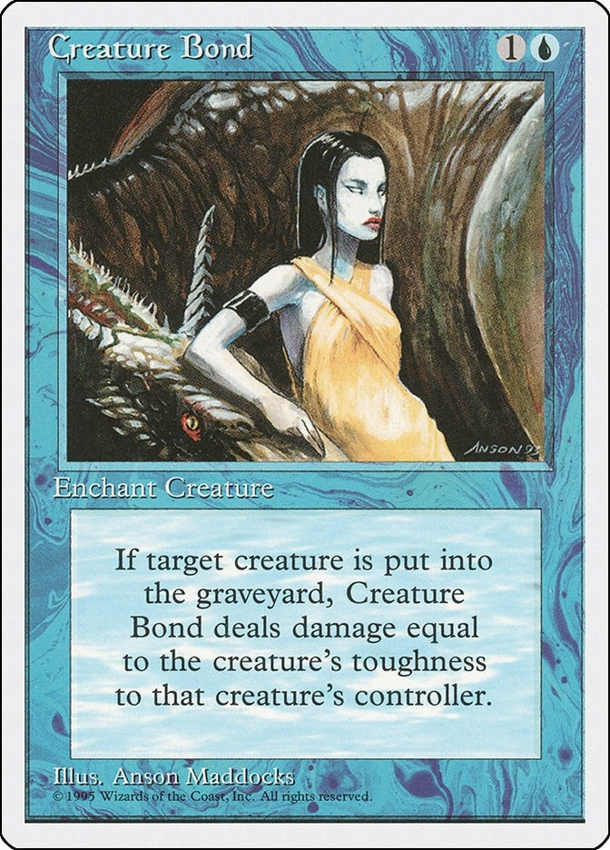 Image for Creature Bond (Fourth Edition) - Magic: The Gathering