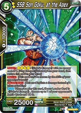Image for SSB Son Goku, at the Apex (Colossal Warfare) (SD5-03) - Dragon Ball Super: Masters