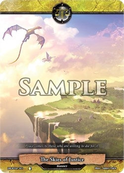 Image for The Skies of Justice (Surge of Titans) (DB-BT04/S01) - Dragoborne
