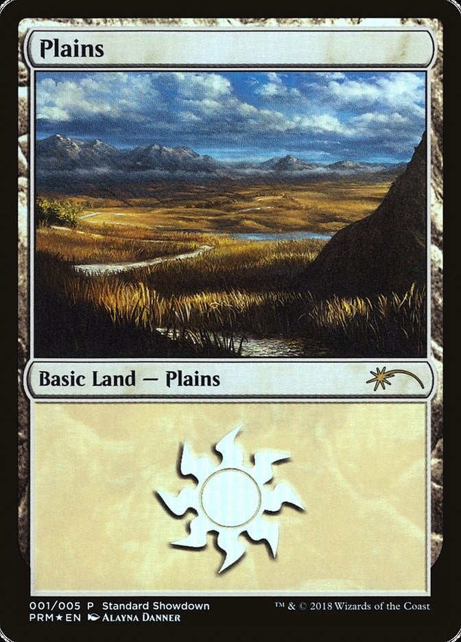 Image for Plains (Alayna Danner) (Standard Showdown Promos) (1) - Magic: The Gathering
