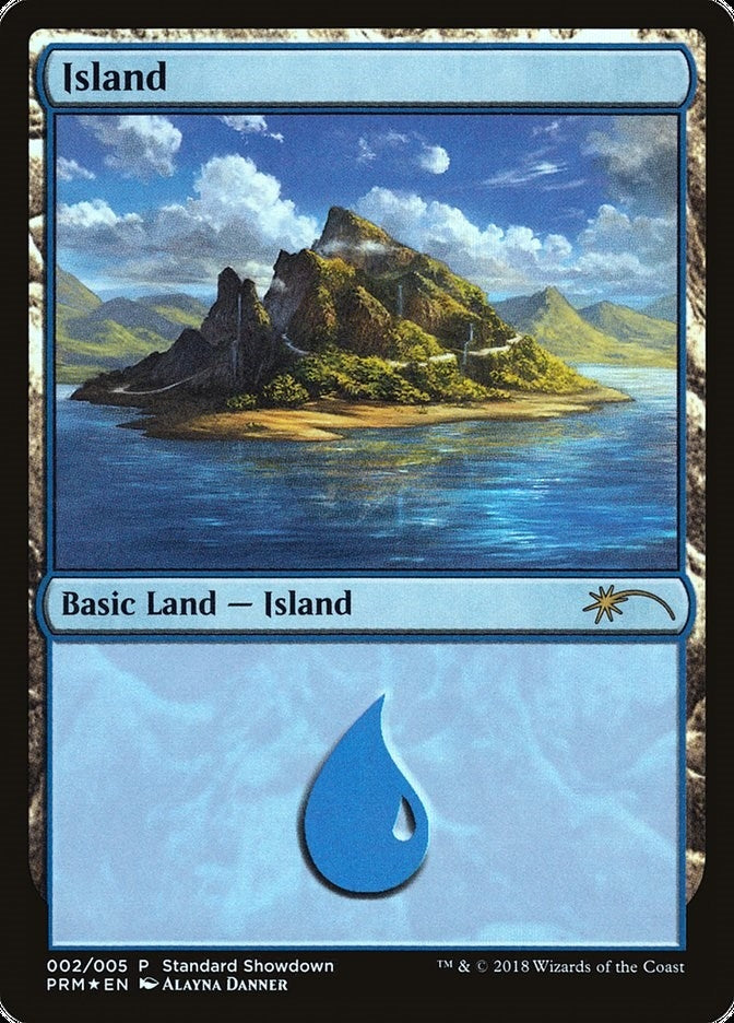 Image for Island (Alayna Danner) (Standard Showdown Promos) (2) - Magic: The Gathering
