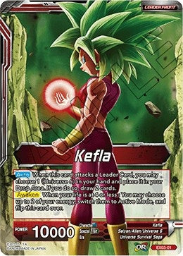 Image for Kefla // Explosive Power Kefla (Expansion Deck Box Set 03: Ultimate Box) (EX03-01) - Dragon Ball Super: Masters