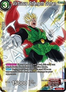 Image for Virtuous Strength Gohan (Expansion Deck Box Set 03: Ultimate Box) (EX03-03) - Dragon Ball Super: Masters