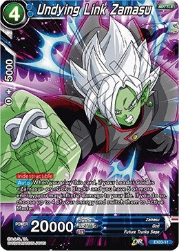 Image for Undying Link Zamasu (Expansion Deck Box Set 03: Ultimate Box) (EX03-11) - Dragon Ball Super: Masters