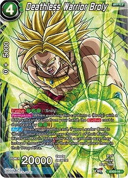 Image for Deathless Warrior Broly (Expansion Deck Box Set 03: Ultimate Box) (EX03-16) - Dragon Ball Super: Masters