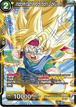 Image for Indomitable SS Son Goku Jr. (Expansion Deck Box Set 03: Ultimate Box) (EX03-20) - Dragon Ball Super: Masters
