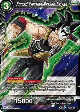 Image for Forced Ejection Masked Saiyan (Expansion Deck Box Set 03: Ultimate Box) (EX03-27) - Dragon Ball Super: Masters