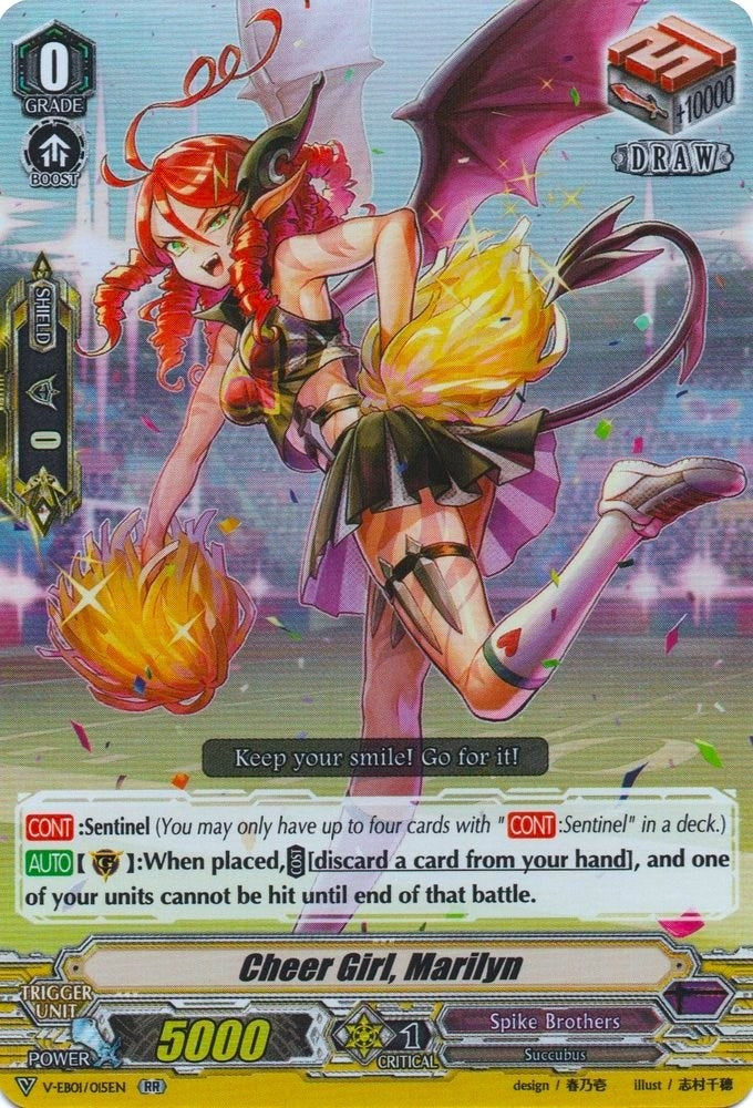 Image for Cheer Girl, Marilyn (V-EB01: The Destructive Roar) (V-EB01/015EN) - Cardfight Vanguard