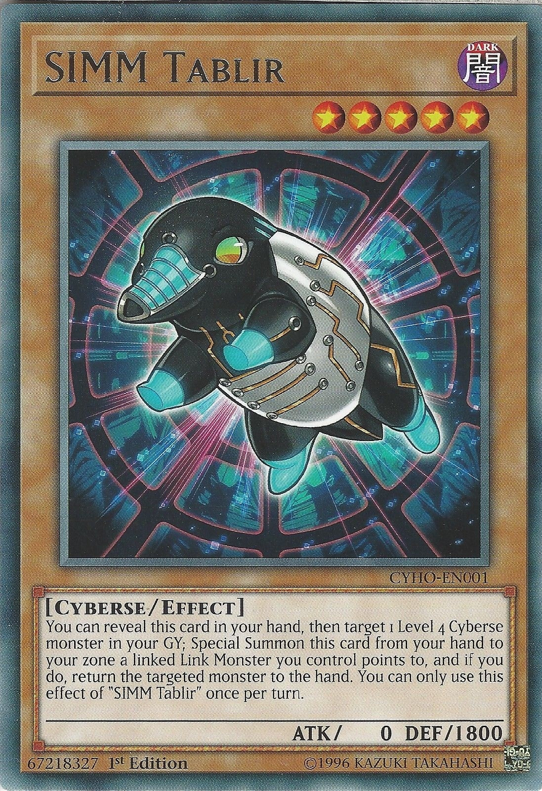 Image for SIMM Tablir (Cybernetic Horizon) (CYHO-EN001) - YuGiOh
