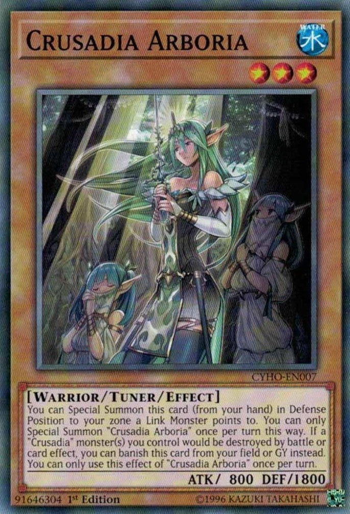 Image for Crusadia Arboria (Cybernetic Horizon) (CYHO-EN007) - YuGiOh