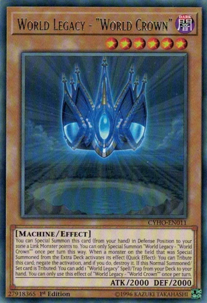 Image for World Legacy - "World Crown" (Cybernetic Horizon) (CYHO-EN011) - YuGiOh