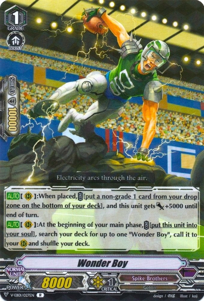 Image for Wonder Boy (V-EB01: The Destructive Roar) (V-EB01/027EN) - Cardfight Vanguard